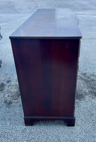 1950s Finch Furniture Co Mahogany Executive Style Desk/ Vanity Available for Custom Lacquer!