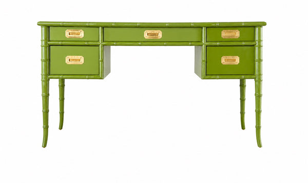 Vintage Drexel Executive Writing Desk Available for Custom Lacquer