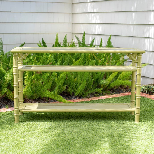 Vintage Drexel Furniture Console Table Available for Custom Lacquer!