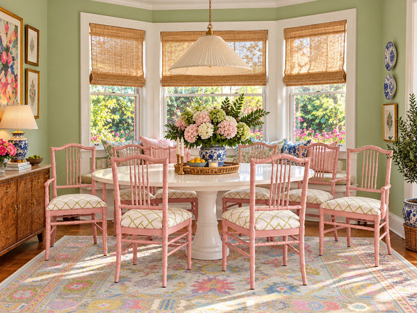 Vintage Set of Six Drexel Captiva Collection Dining Chairs Available for Custom Lacquer