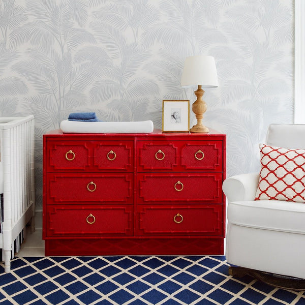 Vintage Drexel Omega Six-Drawer Dresser Available for Custom Lacquer!