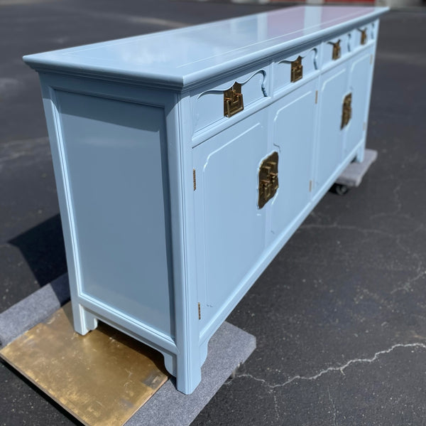 Vintage Drexel Heritage Credenza Sideboard Buffet Available for Custom Lacquer - Hibiscus House