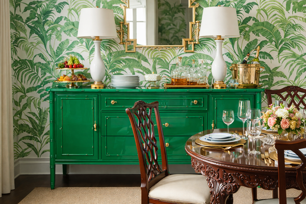 Vintage Thomasville Allegro Buffet Credenza Available for Custom Lacquer - Hibiscus House