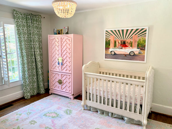 Vintage Dixie Furniture Two-Piece Bookcase with Hutch Available for Custom Lacquer!