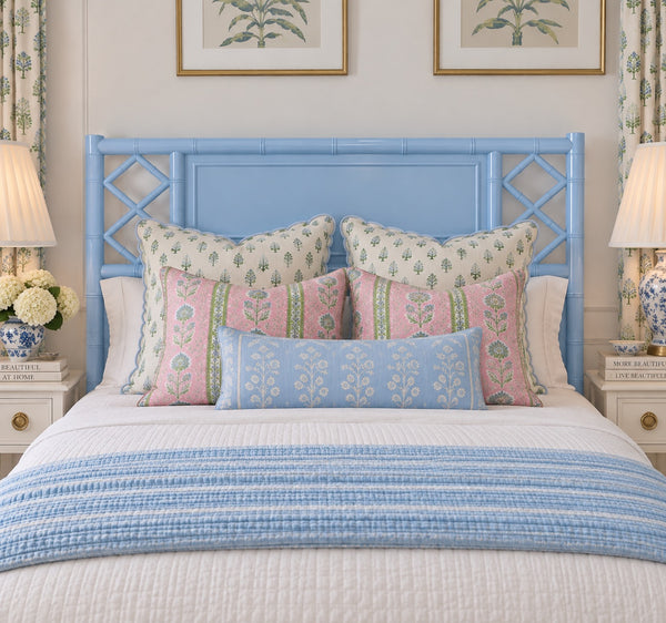 Vintage Dixie Aloha Collection Queen Headboard Available for Custom Lacquer!