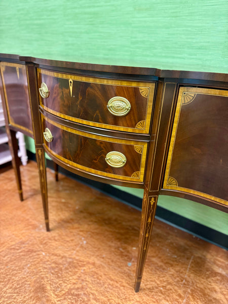 Gorgeous Council Craftsman Federal Style Hepplewhite Sideboard Available & Ready to Ship