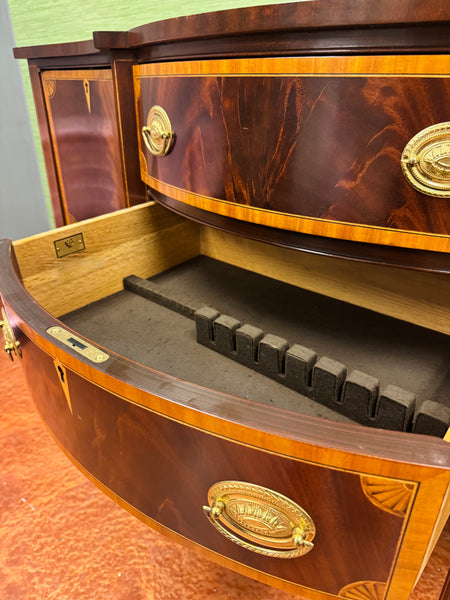 Gorgeous Council Craftsman Federal Style Hepplewhite Sideboard Available & Ready to Ship