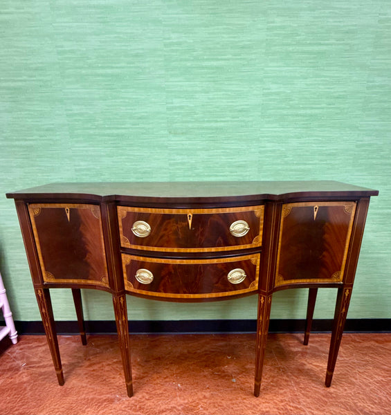 Gorgeous Council Craftsman Federal Style Hepplewhite Sideboard Available & Ready to Ship