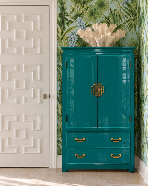 Vintage Century Furniture Armoire Available for Custom Lacquer!