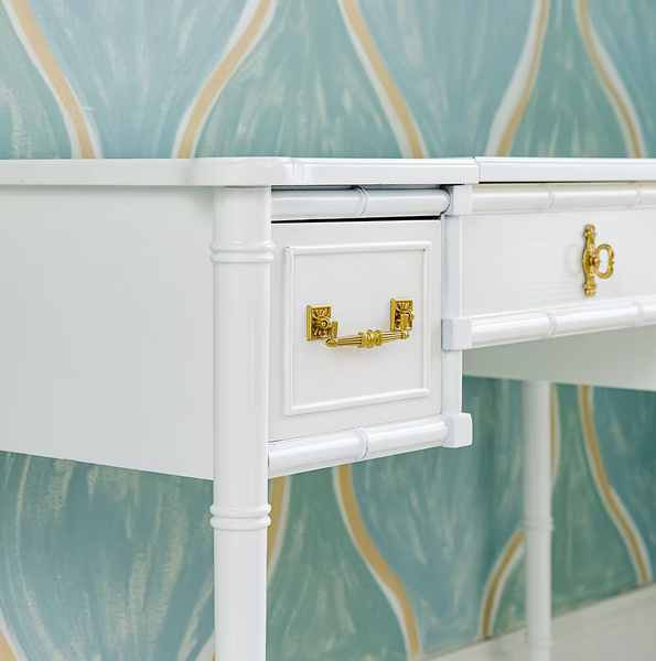 RARE!! Vintage Henry Link Bali Hai Vanity Available for Custom Lacquer - Hibiscus House