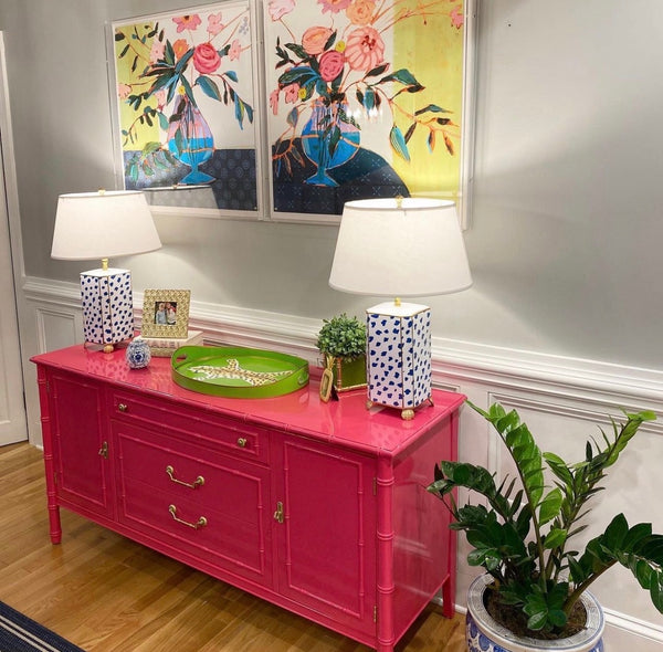 Vintage Thomasville Allegro Buffet Credenza Available for Custom Lacquer - Hibiscus House