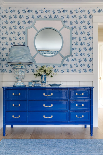 Vintage Henry Link Bali Hai Faux Bamboo Nine Drawer Dresser Available for Lacquer! - Hibiscus House