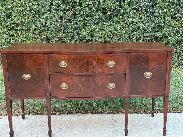 Gorgeous Antique Federal Style Mahogany Sideboard Available and Ready to Ship! - Hibiscus House