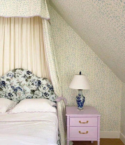 Pair of Vintage Classic Faux Bamboo Nightstands Available for Custom Lacquer - Hibiscus House