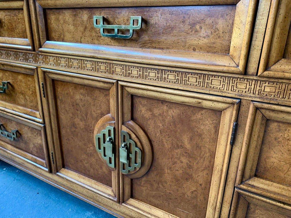 Henry Link Mandarin Chinoiserie Credenza Buffet Available for Custom Lacquer - Hibiscus House