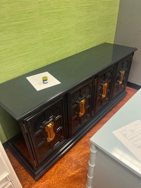 Vintage Stanley Furniture Regency Style Buffet Credenza Available for Custom Lacquer - Hibiscus House