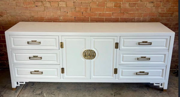 Vintage Century Furniture Nine Drawer Credenza Available for Custom Lacquer!
