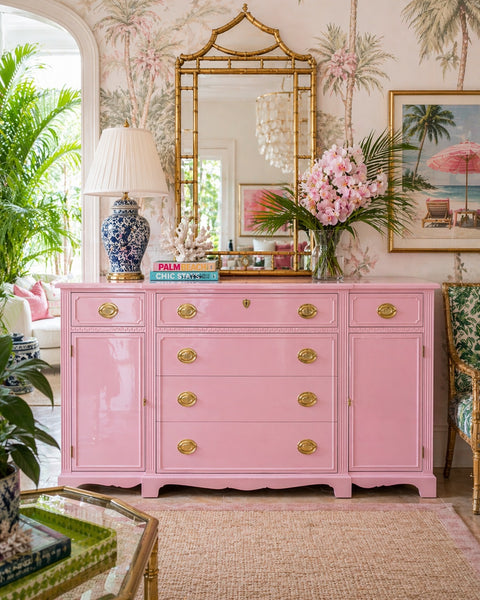 Duncan Phyfe Traditional Style Sideboard Buffett Available For Custom Lacquer - Hibiscus House