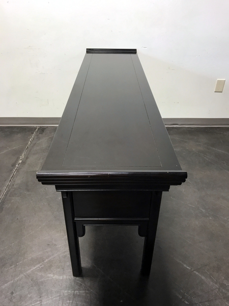 Vintage Century Furniture Pagoda 5 Drawer Console Table Available for Custom Lacquer! - Hibiscus House