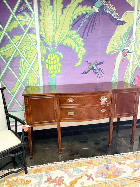 Vintage Federal Style Mahogany Sideboard Buffett Available & Ready to Ship! - Hibiscus House