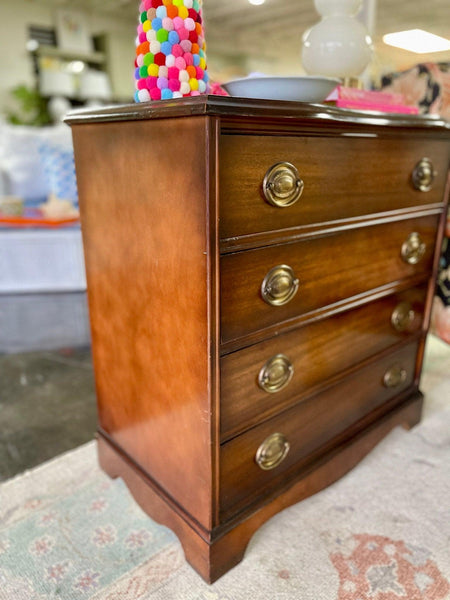 Gorgeous Antique Mahogany Traditional Chest Ready to Ship - Hibiscus House