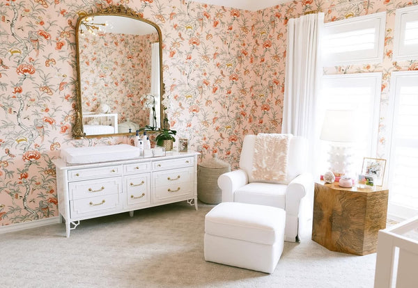 Vintage Thomasville Allegro Faux Bamboo Nine Drawer Dresser Available to Customize