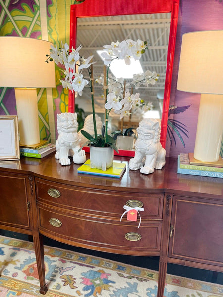 Vintage Federal Style Mahogany Sideboard Buffett Available & Ready to Ship! - Hibiscus House