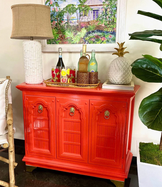 Vintage Mid Century Style Server/Buffet Available for Custom Lacquer!