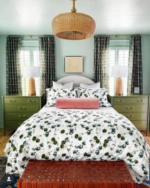 Pair of Vintage Faux Bamboo Bachelors Chests Available for Custom Lacquer!! - Hibiscus House