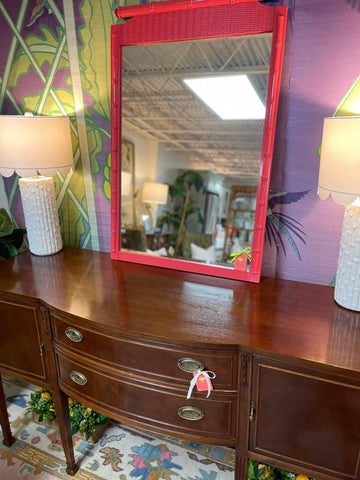 Vintage Federal Style Mahogany Sideboard Buffett Available & Ready to Ship! - Hibiscus House