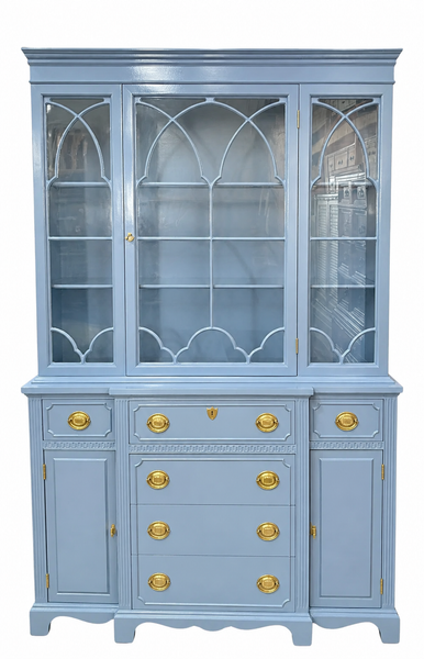 Duncan Phyfe Traditional Style China Cabinet Available For Custom Lacquer! - Hibiscus House