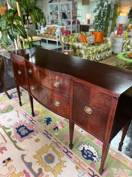 Gorgeous Antique Federal Style Mahogany Sideboard Available and Ready to Ship! - Hibiscus House