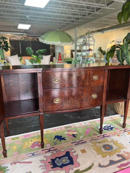 Gorgeous Antique Federal Style Mahogany Sideboard Available and Ready to Ship!