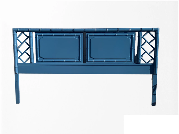 Vintage Dixie Aloha Collection King Headboard Available for Custom Lacquer! - Hibiscus House