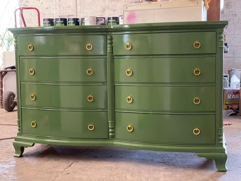 Antique Mahogany Bow front Dresser – Hibiscus House Antique Mahogany Bow front Dresser – Hibiscus House