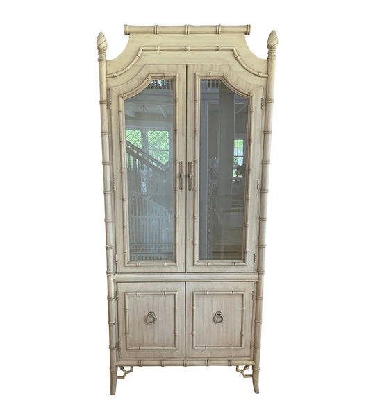 Gorgeous Vintage Thomasville Allegro China Cabinet Available for Lacquer! - Hibiscus House