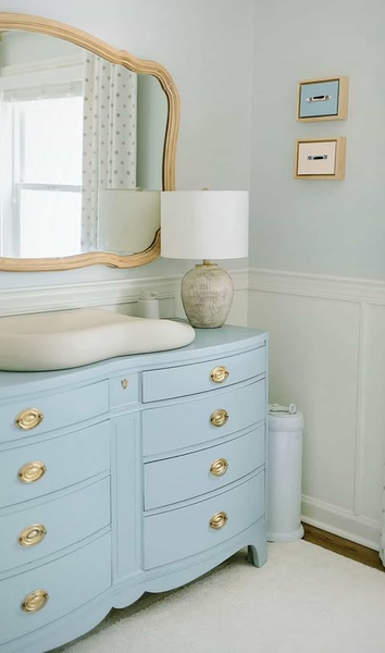 Gorgeous Bassett Furniture Bow-front Buffet Available for Custom Lacquer!