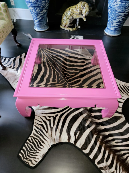 Vintage Thomasville Ming Style All-Wood Coffee Table Available for Custom Lacquer