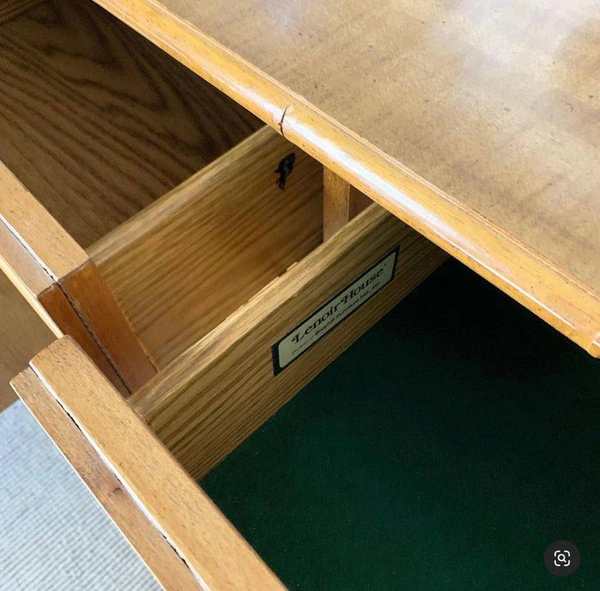 Vintage Broyhill Faux Bamboo Large Server Pair Available for Custom Lacquer!