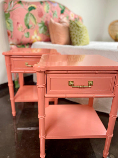 Henry Link Bali Hai Nightstands Lacquered - Hibiscus House