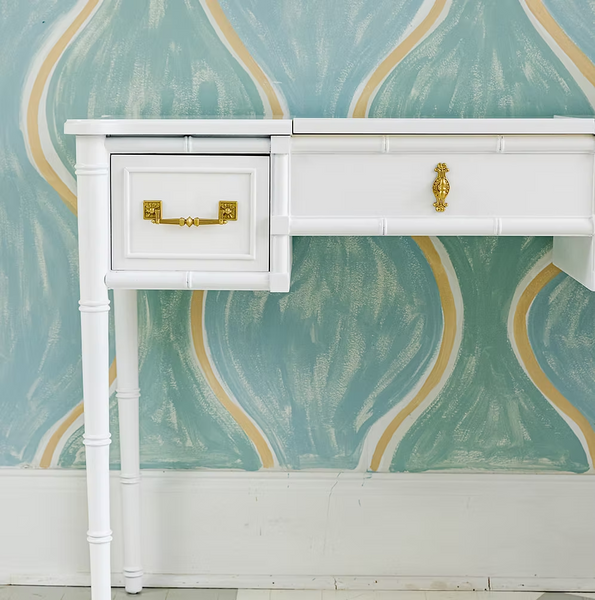 RARE!! Vintage Henry Link Bali Hai Vanity Available for Custom Lacquer - Hibiscus House