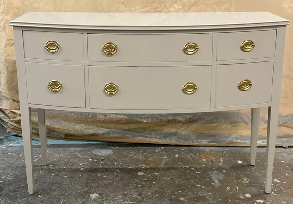 Vintage Mahogany Traditional Style Sideboard Available for Custom Lacquer! - Hibiscus House