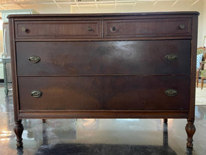 Antique Mahogany Traditional Petite Sideboard or Dresser - Hibiscus House