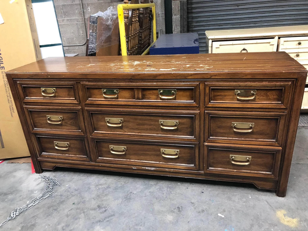 Thomasville Nine Drawer Dresser Available for Custom Lacquer!