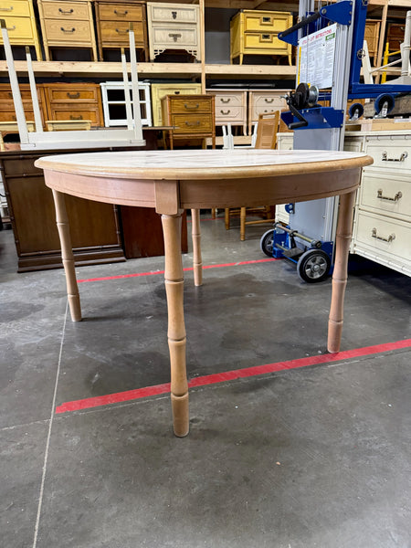 Broyhill Furniture Faux Bamboo Dining Table Available for Custom Lacquer! - Hibiscus House