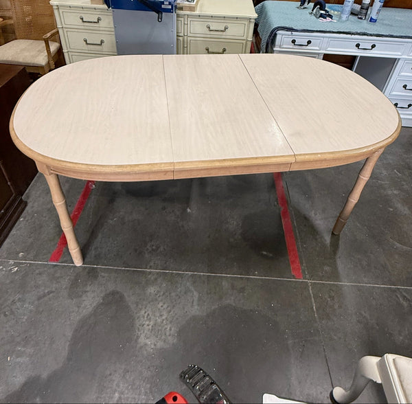 Broyhill Furniture Faux Bamboo Dining Table Available for Custom Lacquer! - Hibiscus House
