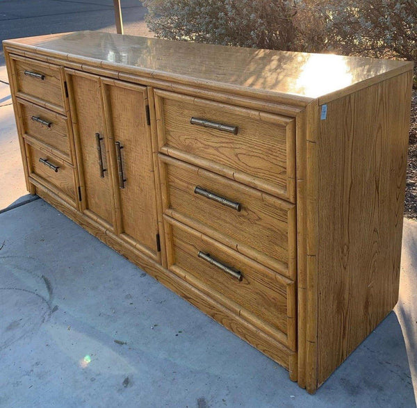 Lea Furniture Faux Bamboo Credenza Available for Lacquer! - Hibiscus House