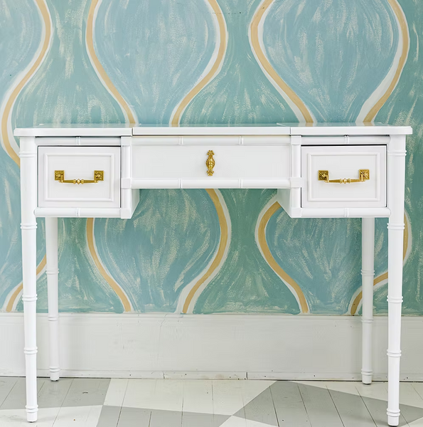 RARE!! Vintage Henry Link Bali Hai Vanity Available for Custom Lacquer - Hibiscus House