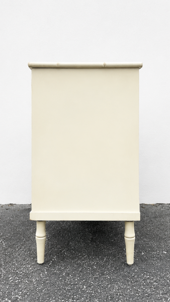 Vintage Ficks Reed Nine-Drawer Faux Bamboo Dresser Available for Custom Lacquer! - Hibiscus House