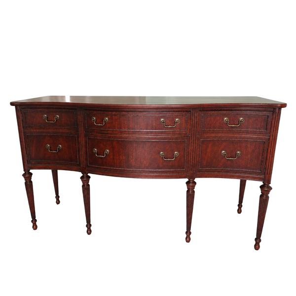 Vintage Traditional Mahogany Sideboard Available for Custom Lacquer